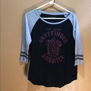Harry Potter Baseball Style Top